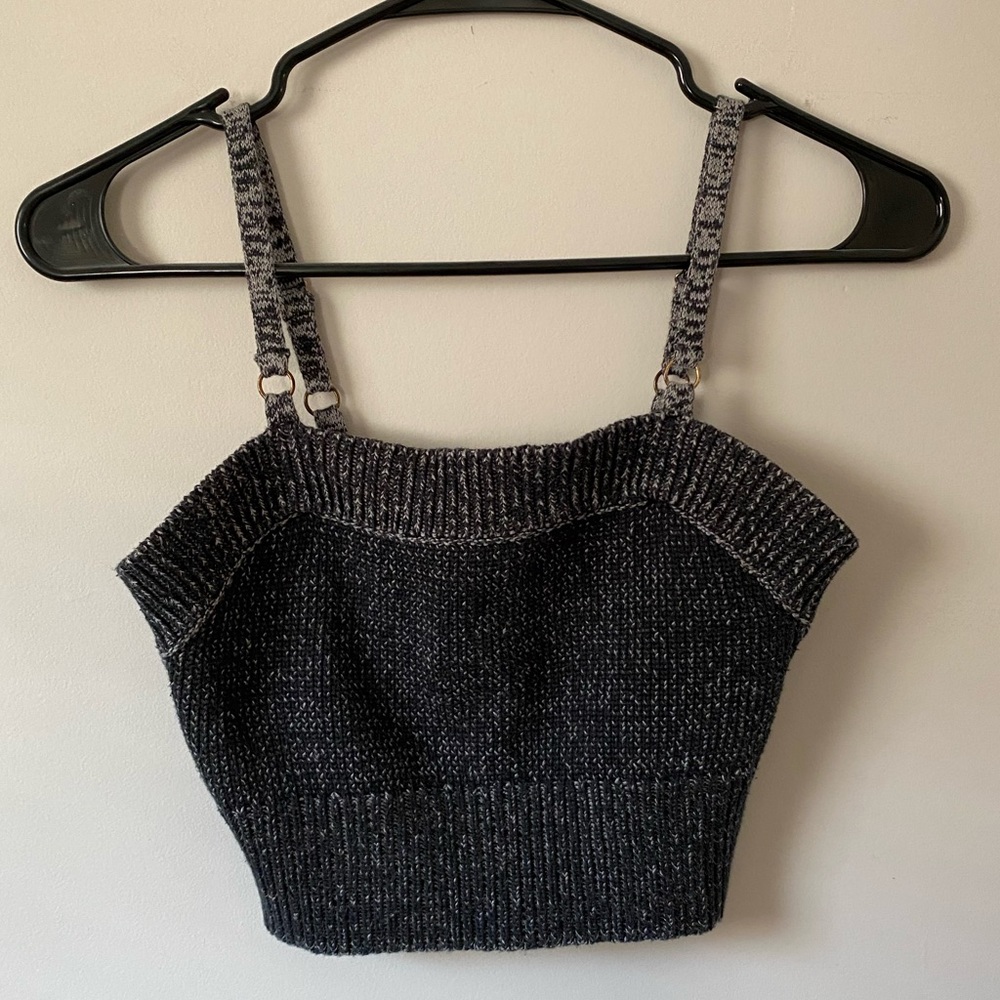UO Silence + Noise Knit Crop Cami Top